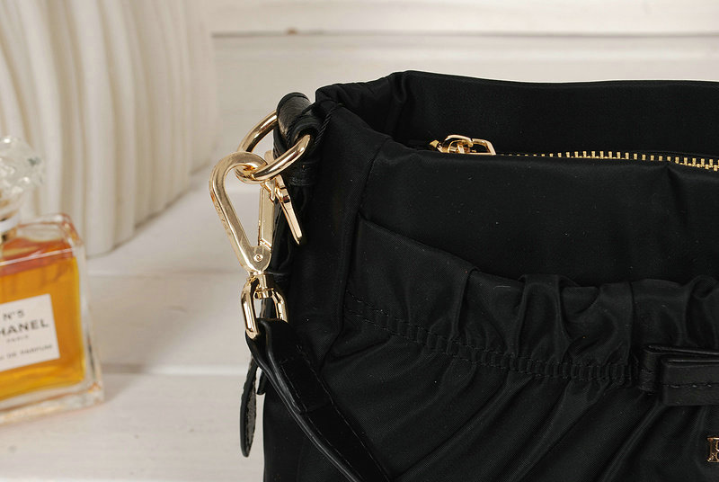 2014 Prada fabric shoulder bag BN1560 black